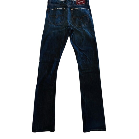 Kimes Ranch Jeans Mens 30x36 Roger Mid Low Rise Slim Bootcut - Picture 3 of 9